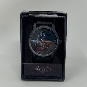 BATMAN ARKHAM KNIGHT:‎ ARMORED BATMAN WATCH IN GIFT BOX ACCUTIME ARK9052 NIB